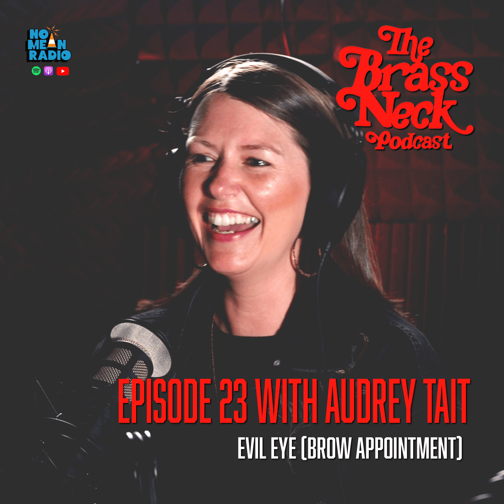 The Brass Neck Podcast: Episode 23 With Audrey Tait - Evil Eye (Brow Appointment)